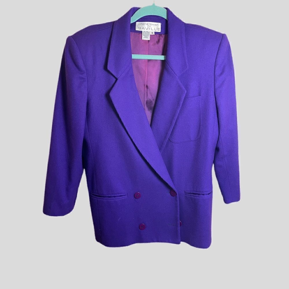 rena rowan for saville  wool blazer